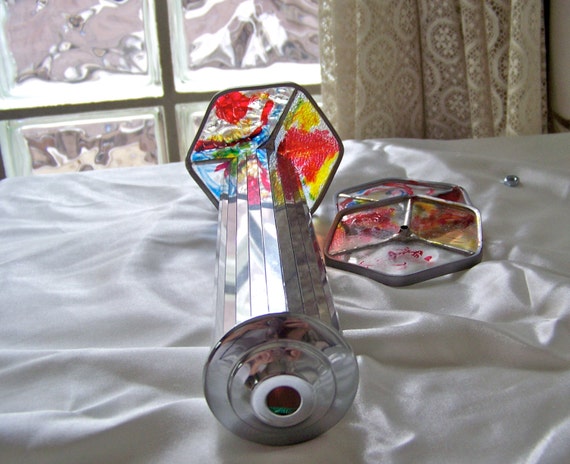 stained glass kaleidoscope for sale