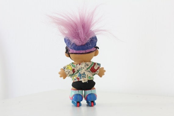 roller skating troll doll