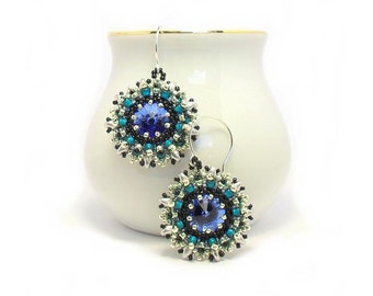 SPECIAL OFFER bead pattern beaded earrings 