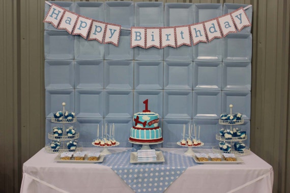 DIY, Up, Up and Away Airplane PARTY PACK Il_570xn