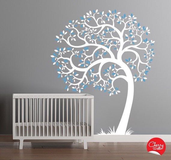 Baby Nursery Wall Decor Nursery Tree Wall Decal Modern