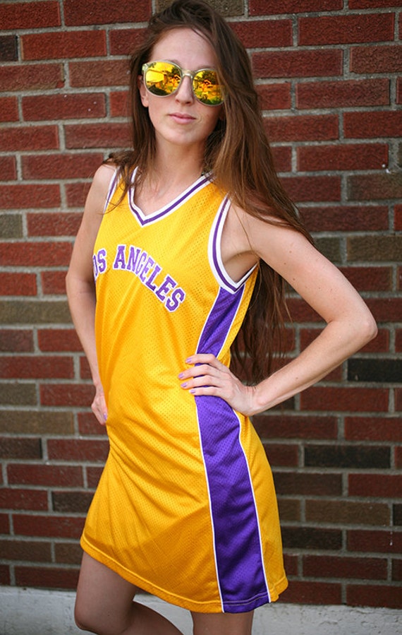 Los Angeles Lakers Oversized Jersey Dress L.A. Lakers