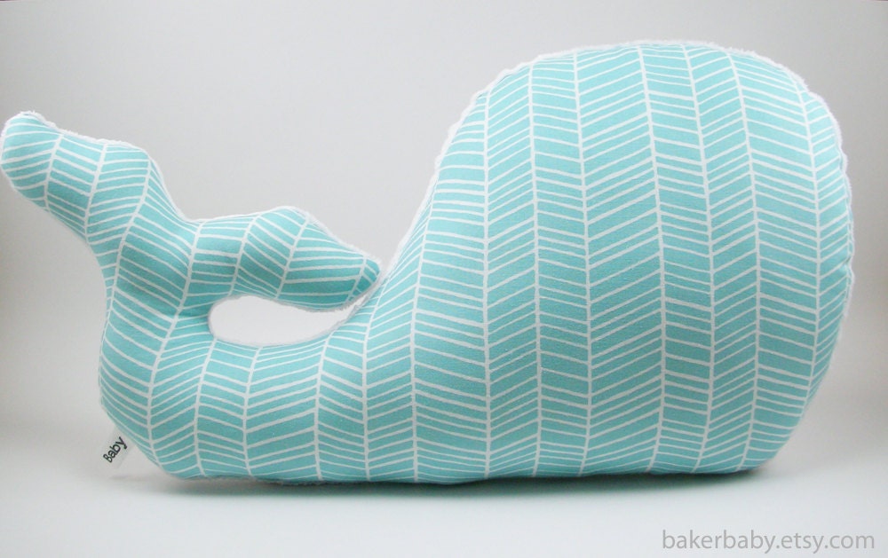 outdoor whale pillow