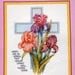 Barbara Smith HEAVEN HEALS Sympathy Flowers Cross - Counted Cross Stitch Pattern Chart - Bobbi G. Designs