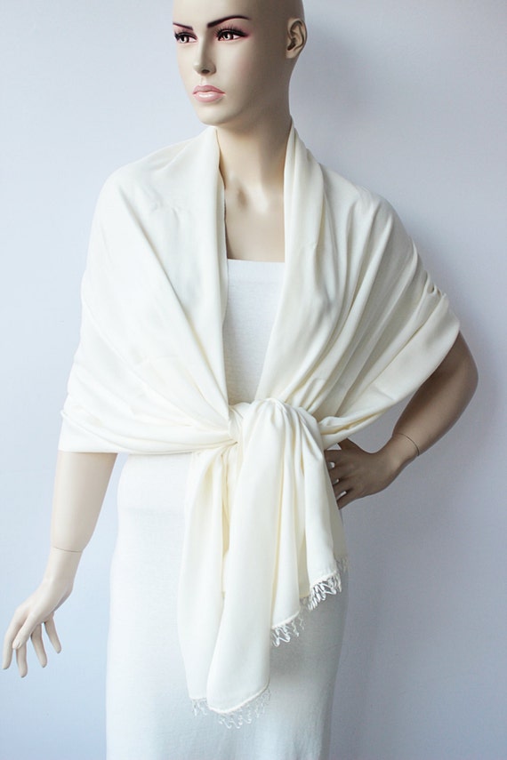 Wedding shawl bridesmaid gift Pashmina shawl scarf