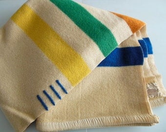 Pendleton Yellowstone National Park Wool Blanket 4 Point Banded Striped Trade Blanket Twin Full Queen Pendleton Camp Blanket National Park