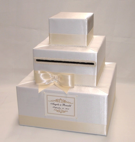 Elegant Custom Made Wedding Card Box any colors