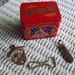 Coca Cola vintage tin recipe box and bottle openers