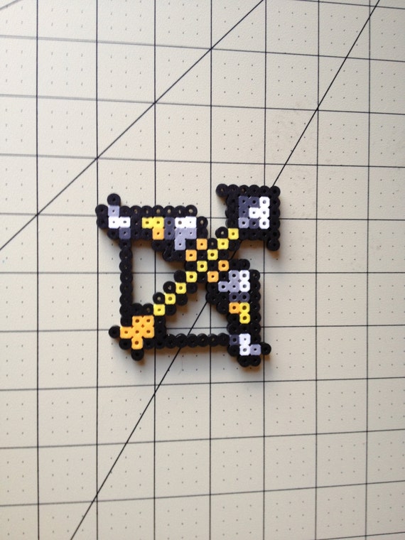 Items similar to Legend of Zelda Bead Sprite - Bow & Arrow on Etsy