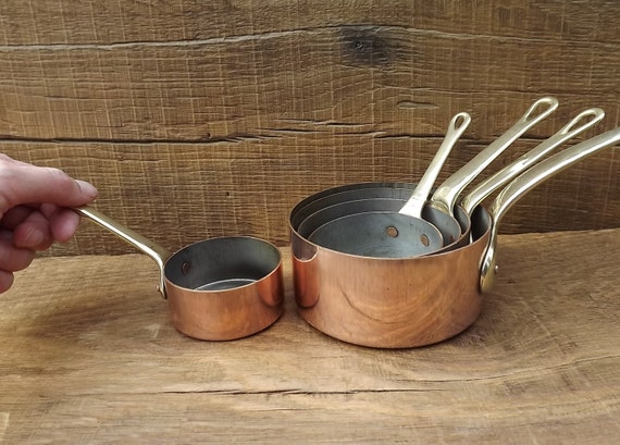 copper pots and pans set