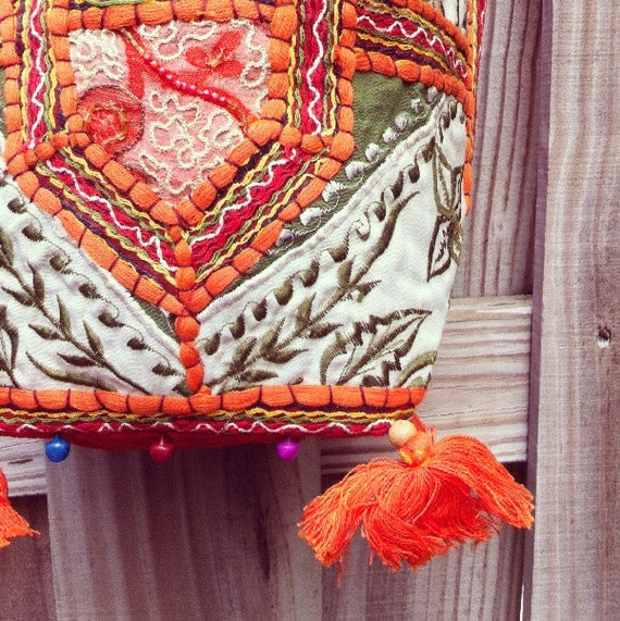 Indian Messenger Bag Orange