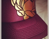 Lotus trucker hat