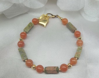 Popular items for carnelian bracelet on Etsy