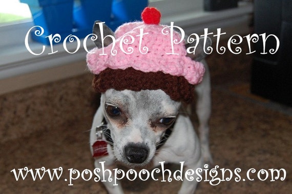 Instant Download Crochet Pattern Cupcake Dog by ...