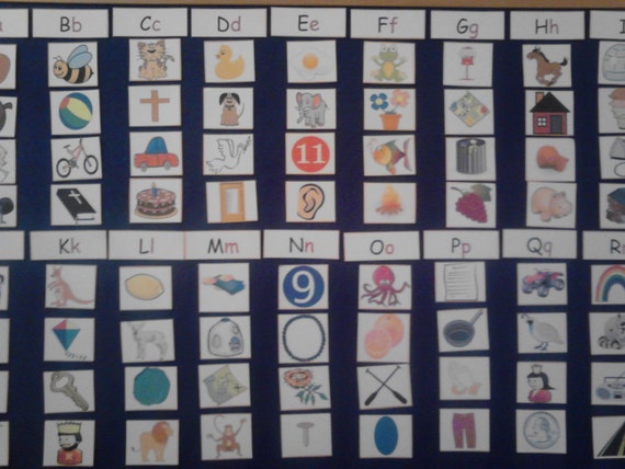 letter sound matching board