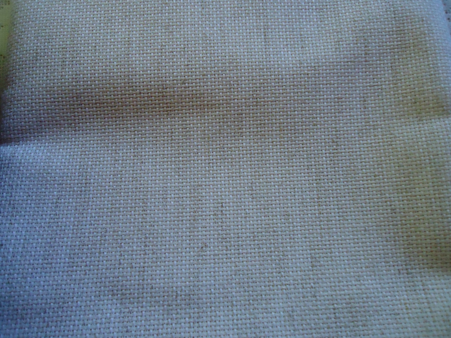 Aida Cloth 14 count Oatmeal Sold by the Half Yard