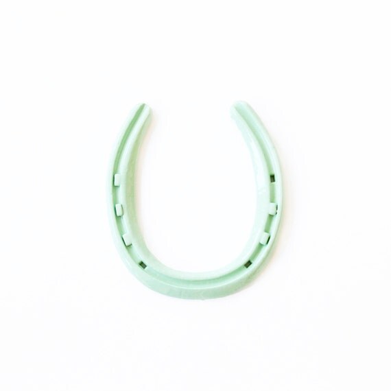 MINT/SEAFOAM Lucky HorseShoe by Cast & Crew sea foam