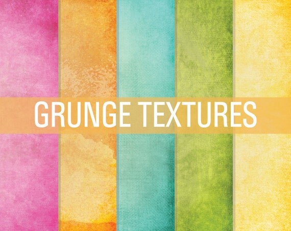 80% OFF Sale Grunge Digital Paper, Distressed Textures, Grunge Scrapbook, Distressed Paper, Digital Paper, Grunge Backgrounds Il_570xn