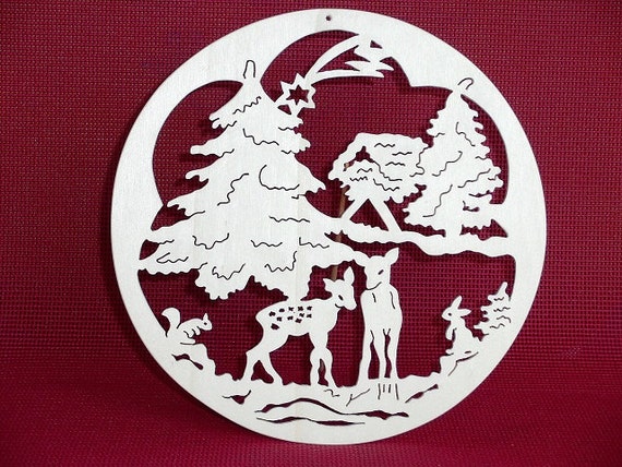 german handmade fretwork christmas ornament window picture german handmade fretwork christmas ornament window picture