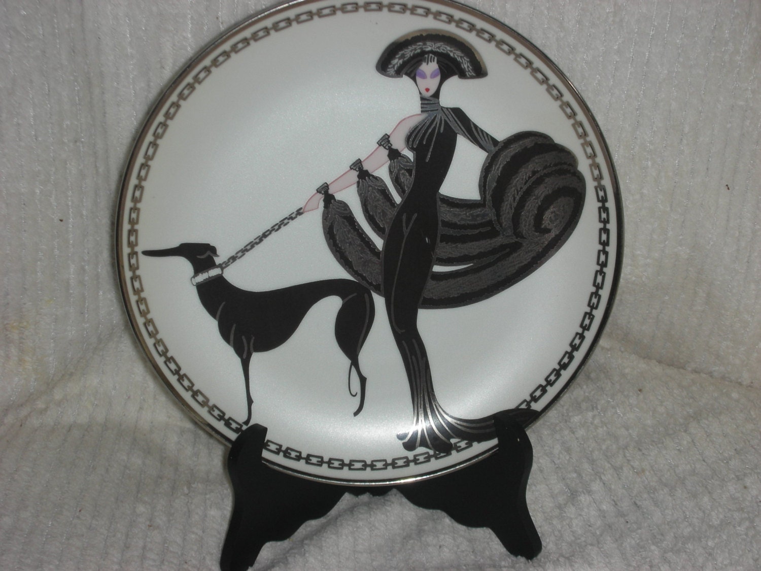 House Of Erte Symphony In Black Art Deco Limited Edition