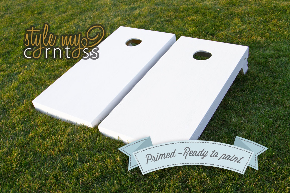 Corntoss Cornhole Baggo Set White Primer Only Ready To 5670