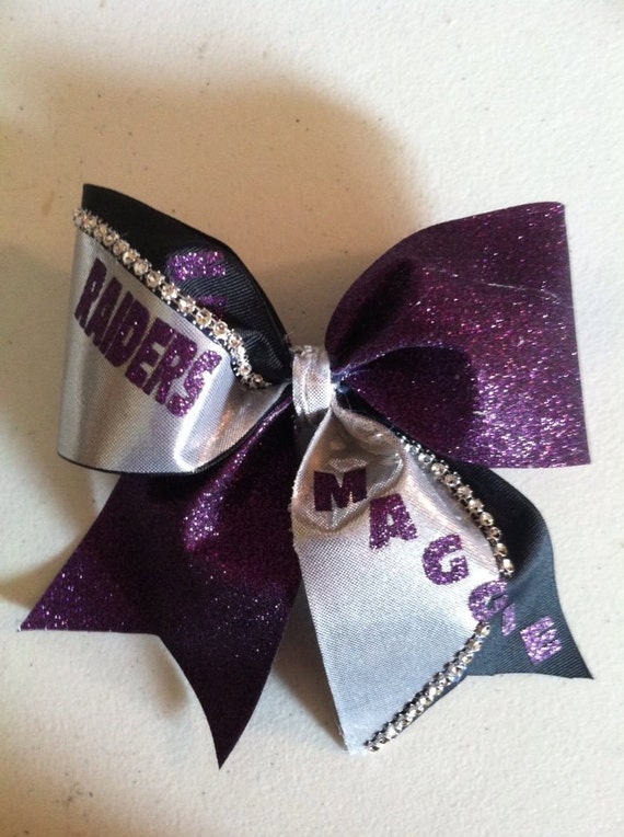 Items Similar To Cheer Bows On Etsy