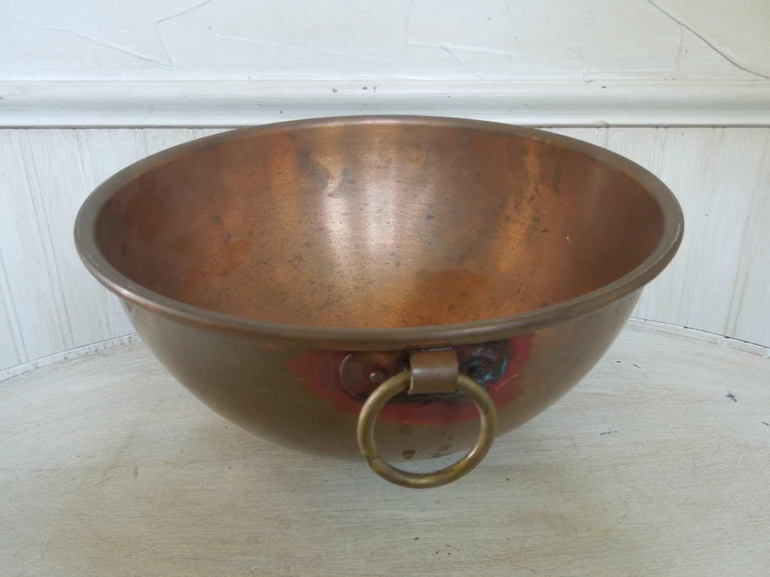 Copper Mixing Bowl Copper Bowl Large Copper Bowl