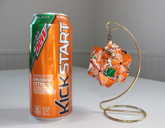 Kickstart Energy Drink Origami Orange Upcycl