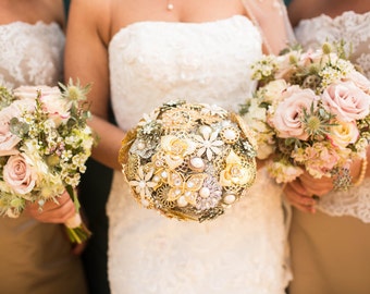 Brooch Bridal Bouquets Made to order