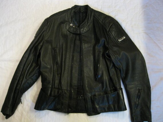 Unisex Leather Coat Motorcycle Jacket Hein Gericke Coat