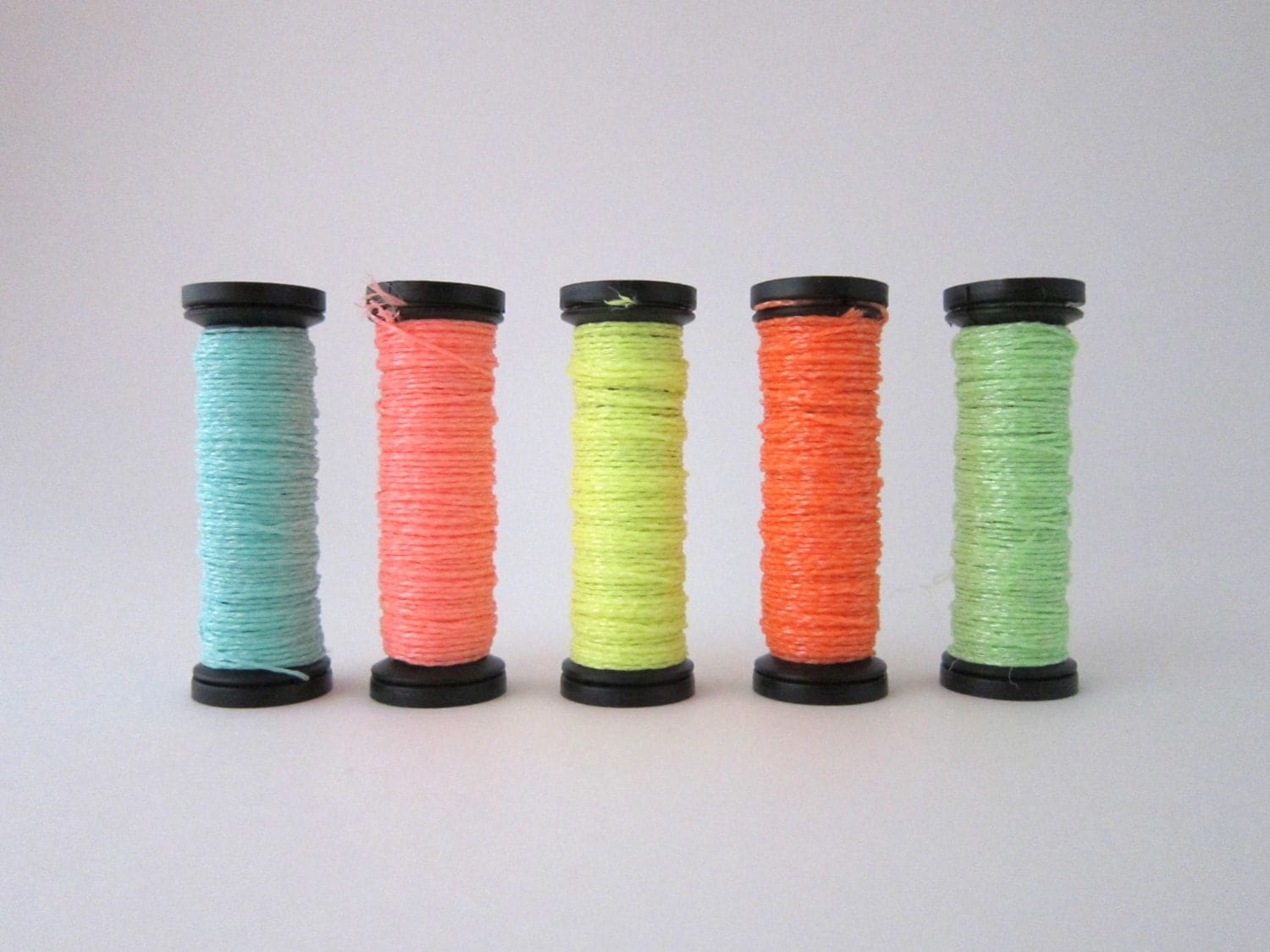 Glow in the Dark Thread Hand Embroidery Floss in Bright Neon