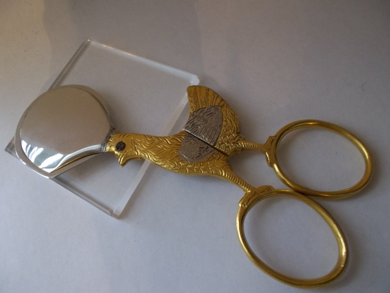 ViNTAGE HOFFRiTZ GERMANY EGG SHEARS SCiSSORS