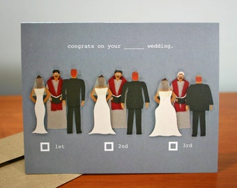 Practice Marriage Complete - Funny Wedding Congratulations Card
