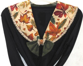 New England Fall Overlay Collar