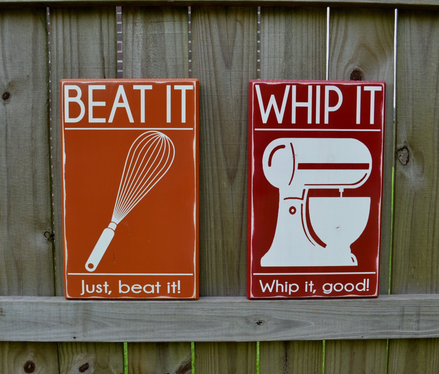 Whip it Whip it good Beat it Just Beat it Kitchen Decor