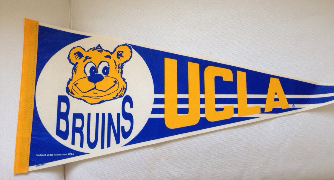 Original Los Angeles UCLA Bruins Pennant Vintage