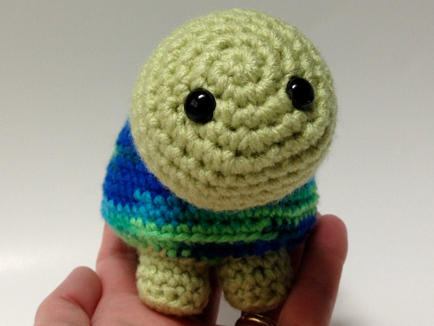 crochet stuffed turtle