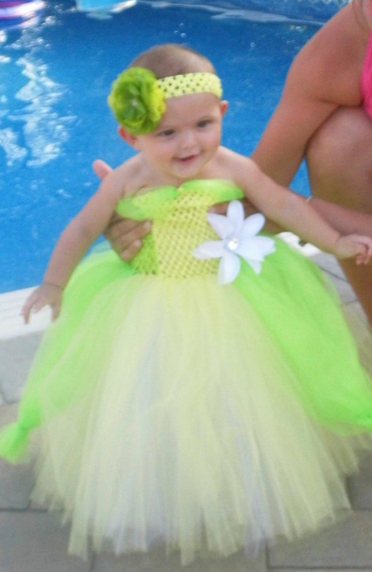princess and the frog tutu set