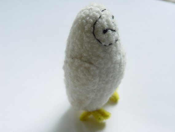 white owl plush toy