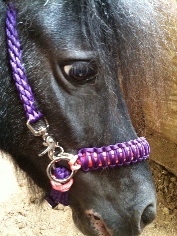 Items similar to Shetland pony / mini side pull hackamore bridle attachment on Etsy