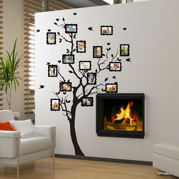 Adesivo per le pareti albero genealogico per la di artstickercouk Adesivi per pareti