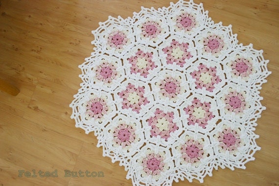 crochet pattern baby blanket vintage fleur shabby chic crochet pattern baby blanket vintage fleur shabby chic