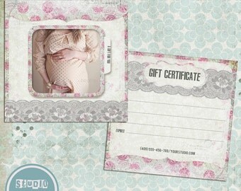 Photography Gift Certificate Template, vol. 3 - INSTANT DOWNLOAD