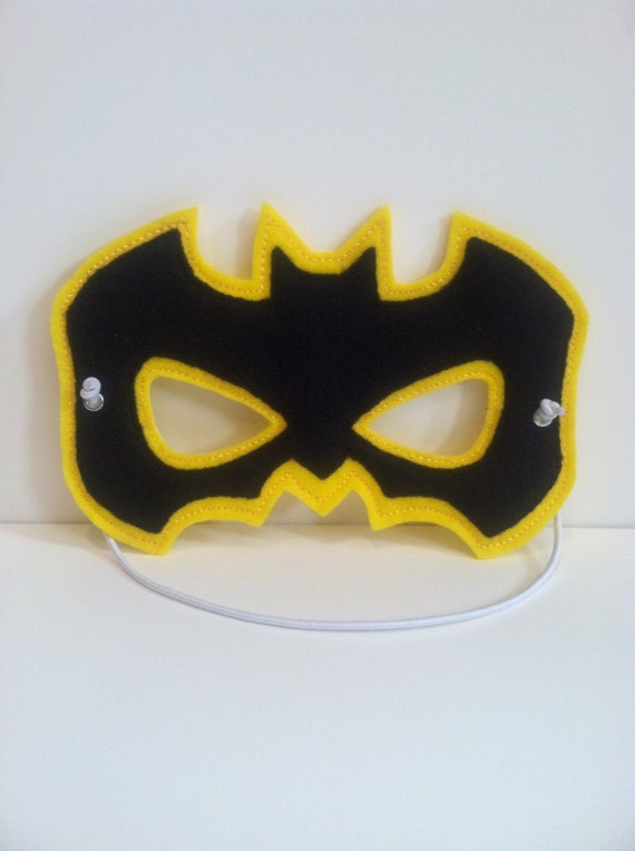 Batman Inspired Mask by MMEmbroideredGifts on Etsy