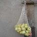 Soviet Vintage shopping bag Red Green string bag Net sack USSR era Soviet collectible