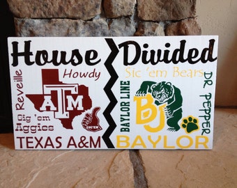 Popular items for house divided sign on Etsy