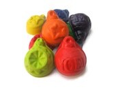Christmas Ornament Crayons set of 40 - Christmas Crayons - Party Favors - Stocking Stuffers Il_170x135