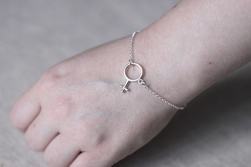 Feminine Bracelet Female Bracelet Sterling Silver Venus