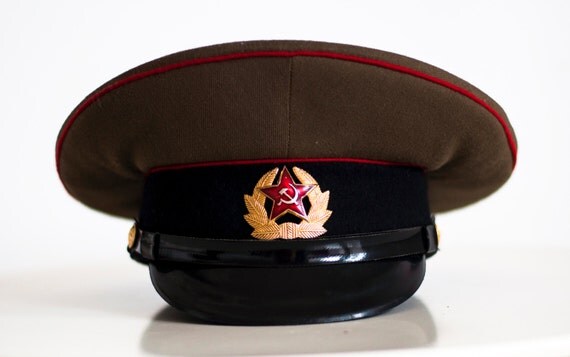 communist officer hat