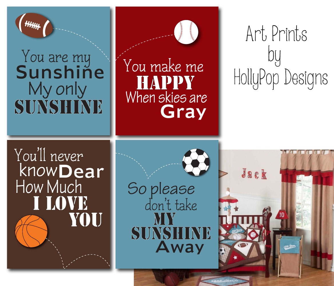 You Are My Sunshine Wall Decor sports nursery art kids room decor you are my sunshine boy You Are My Sunshine Wall Decor sports nursery art kids room decor you are my sunshine boy